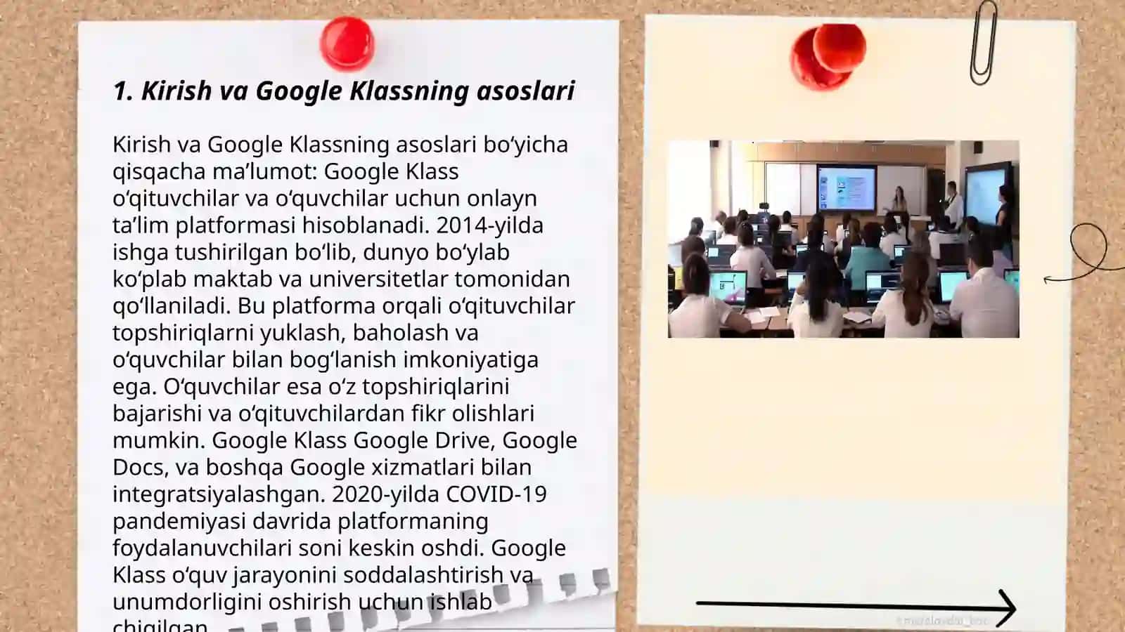 Kirish va Google Klassning asoslari 3