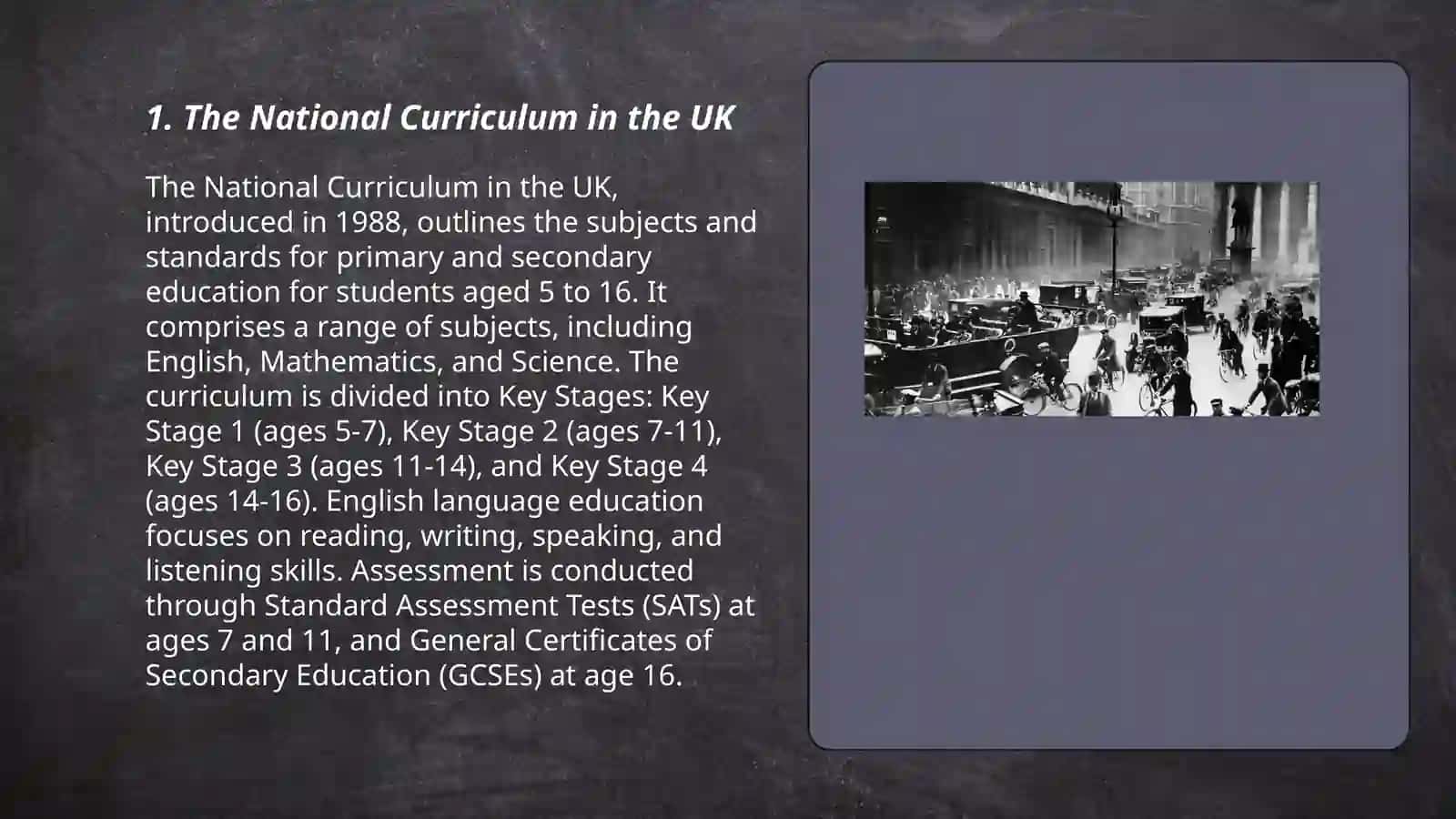 The National Curriculum in the UK 3