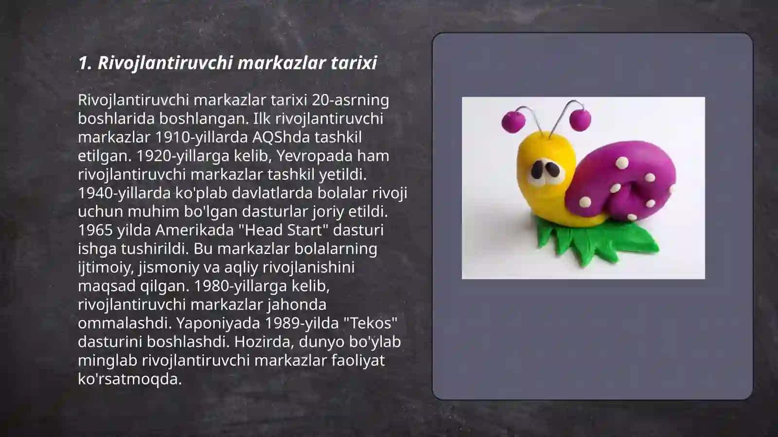Rivojlantiruvchi markazlar faoliyati 3