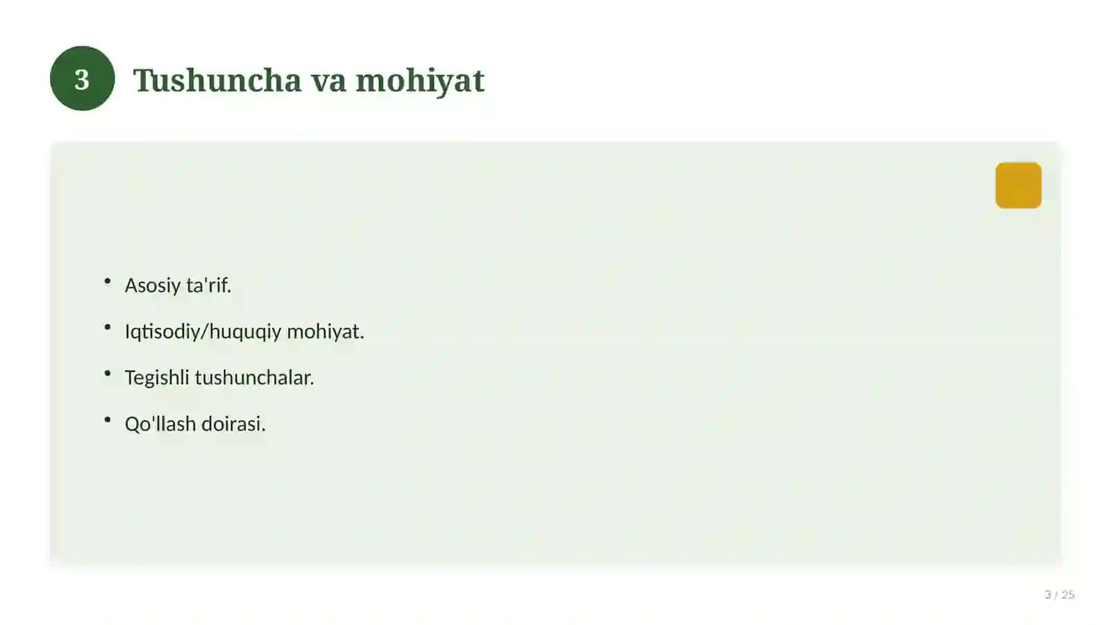 Kichik korxonaning marketing rejasi 3