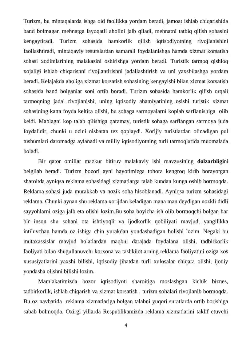 BOB. REKLAMA FAOLIYATI VA UNING ASOSIY XUSUSIYATLARI 3