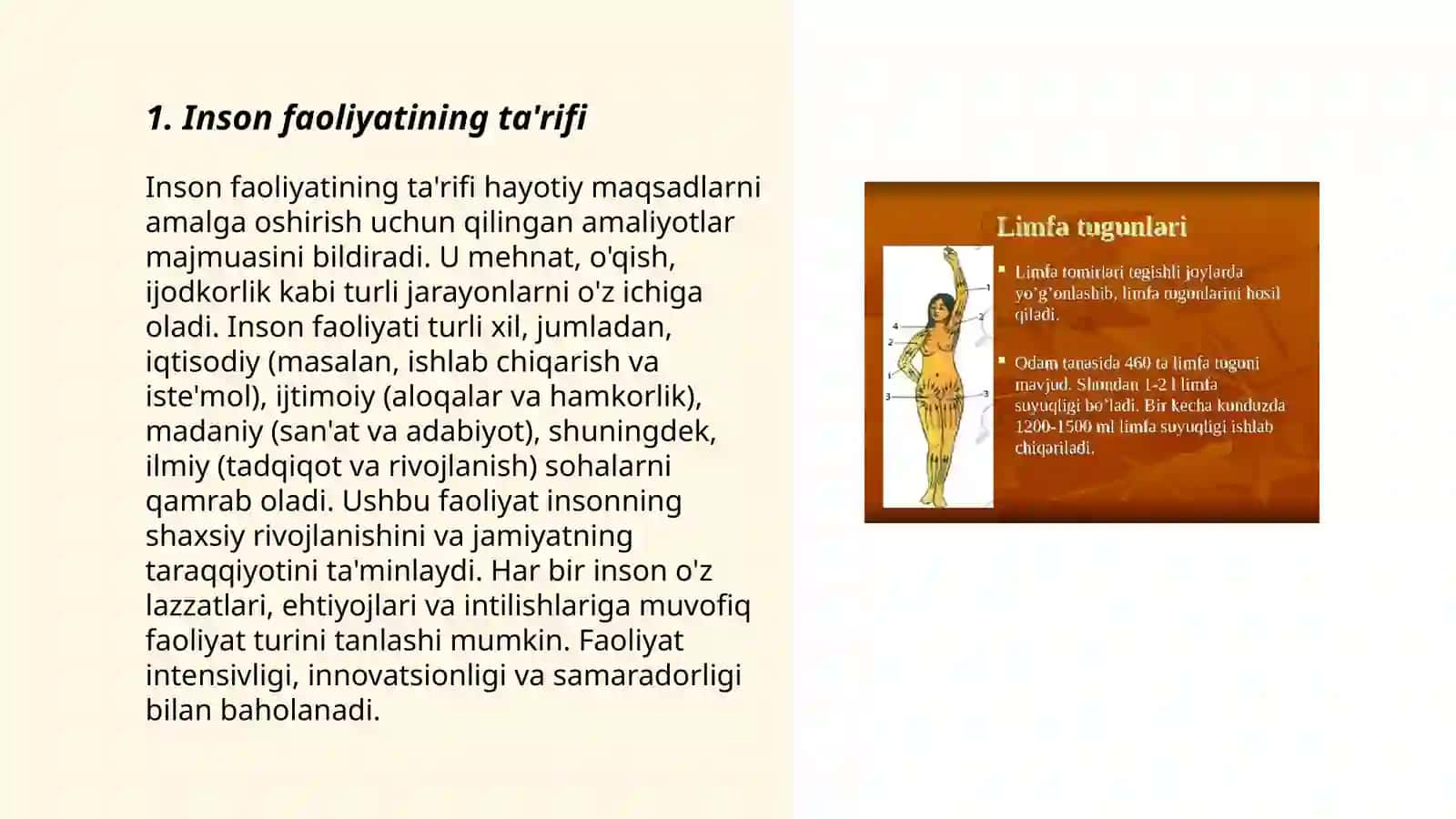 Inson faoliyatining tuzilishi va uning turlari 3