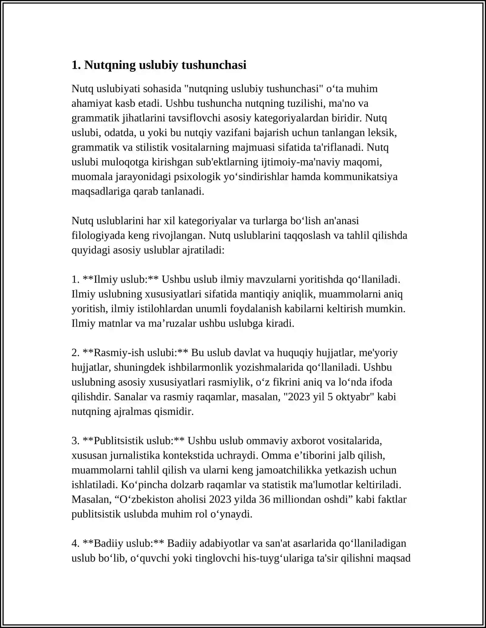 NUTQNING USLUBIY TURLARI 3