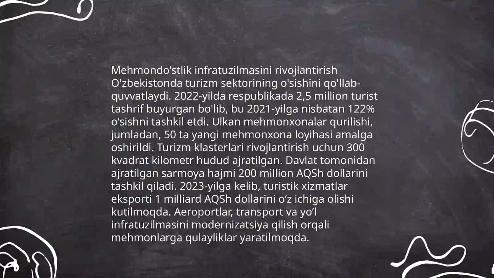 Mehmondo’stlik industriyasi rivojlanishi 3