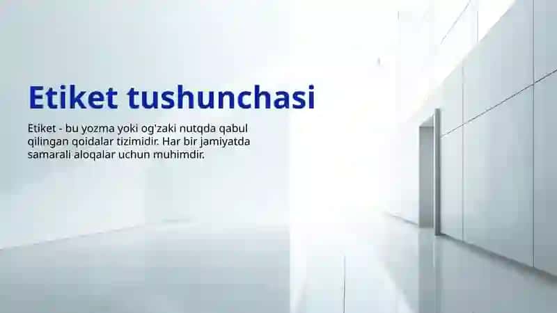 Etiket muammolari Qutadgʻubiligʼʼasarida 3