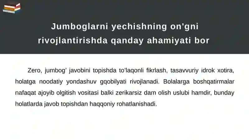 Boshlang’ich sinflarda matematik boshqotirmalar 3