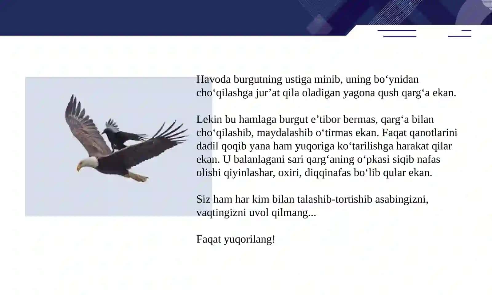 Dars kuzatish va tahlil qilish 3
