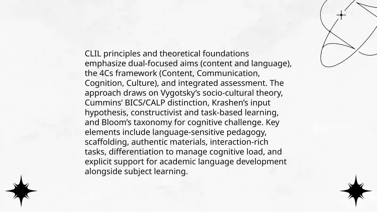 Content and Language integrated learning (CLIL) 3