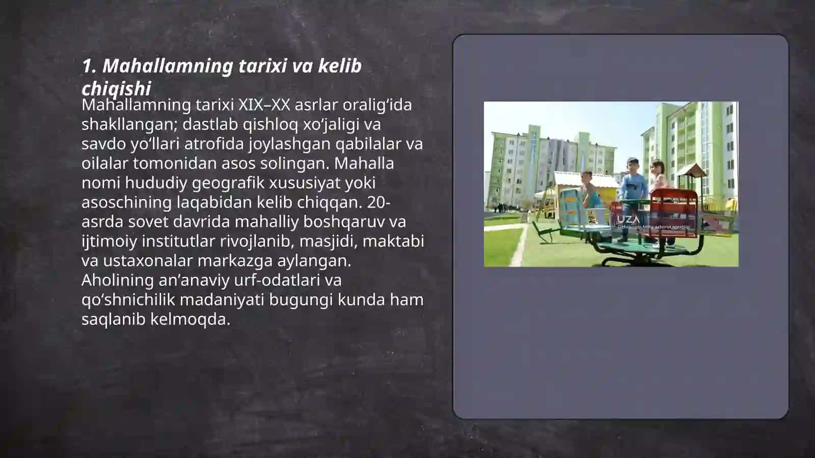 Mening mahallam-mening faxrim 3