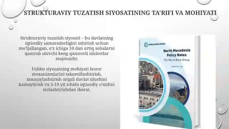 Strukturaviy tuzatish siyosati 3