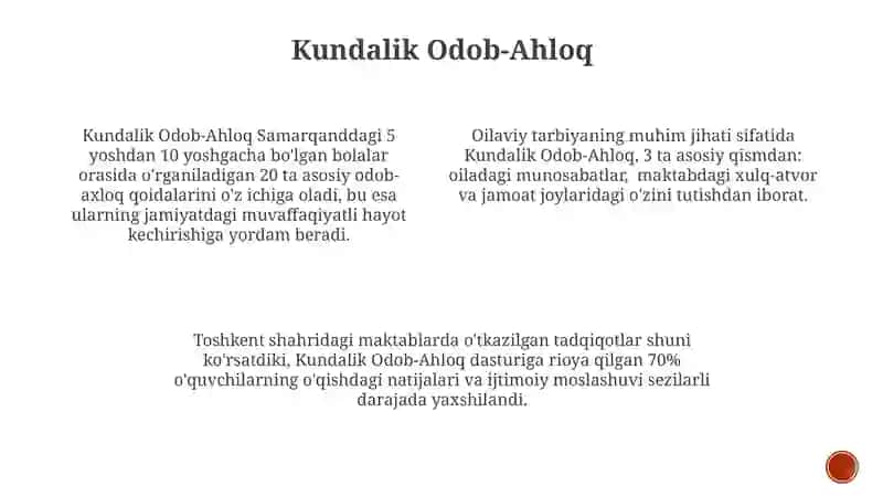 Kundalik Odob-Ahloq 3