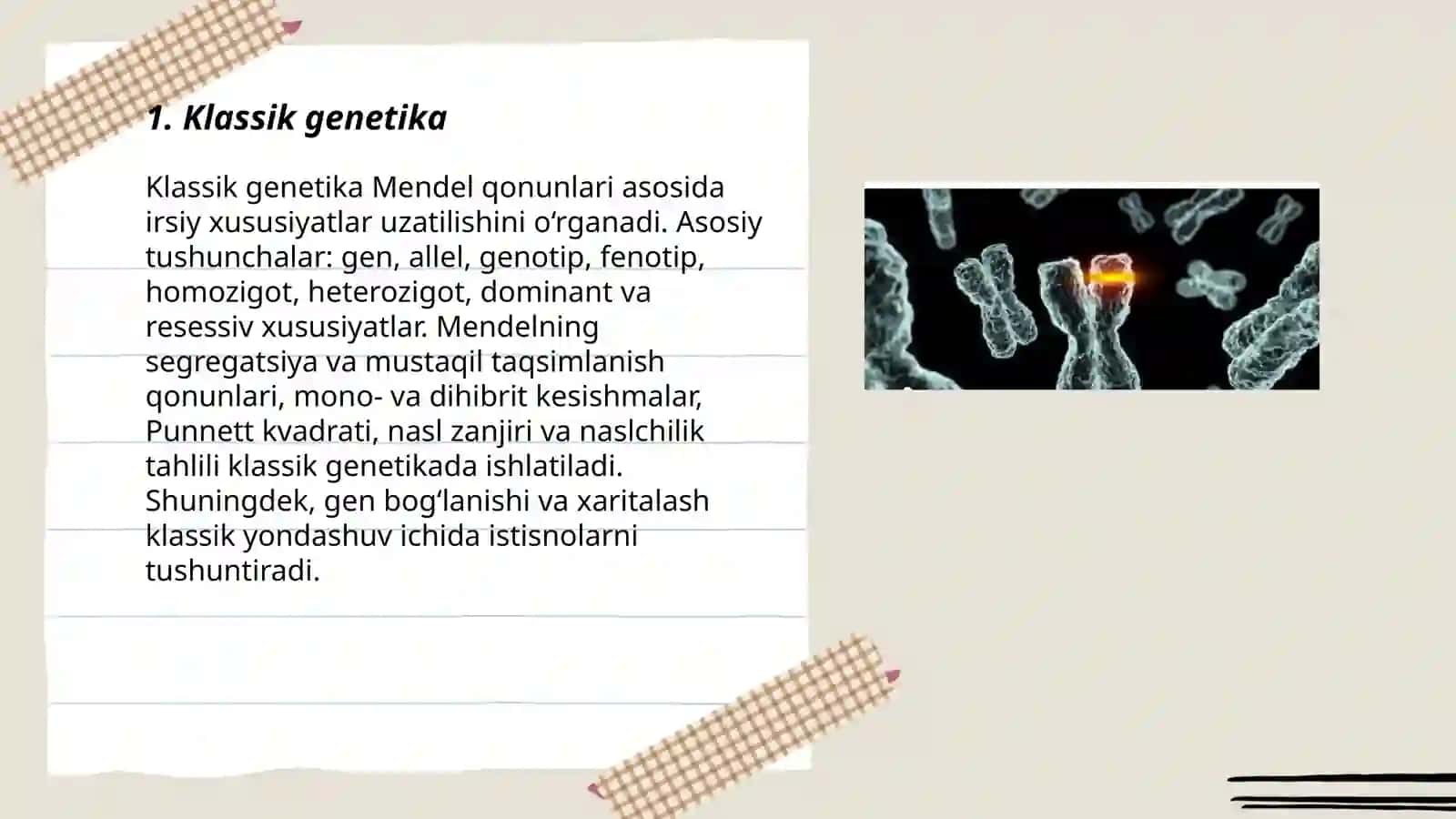 Genetikaning yani yo'nalishlari 3
