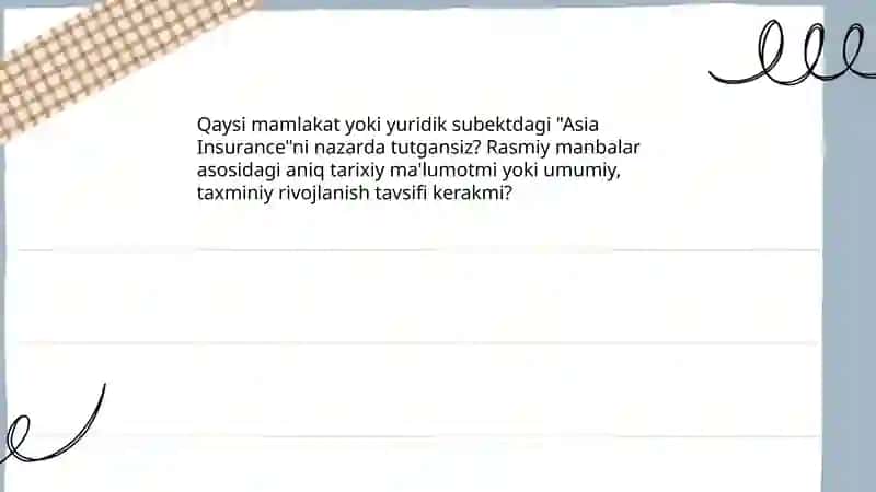 Asia insurance sugurta kompaniyasi 3