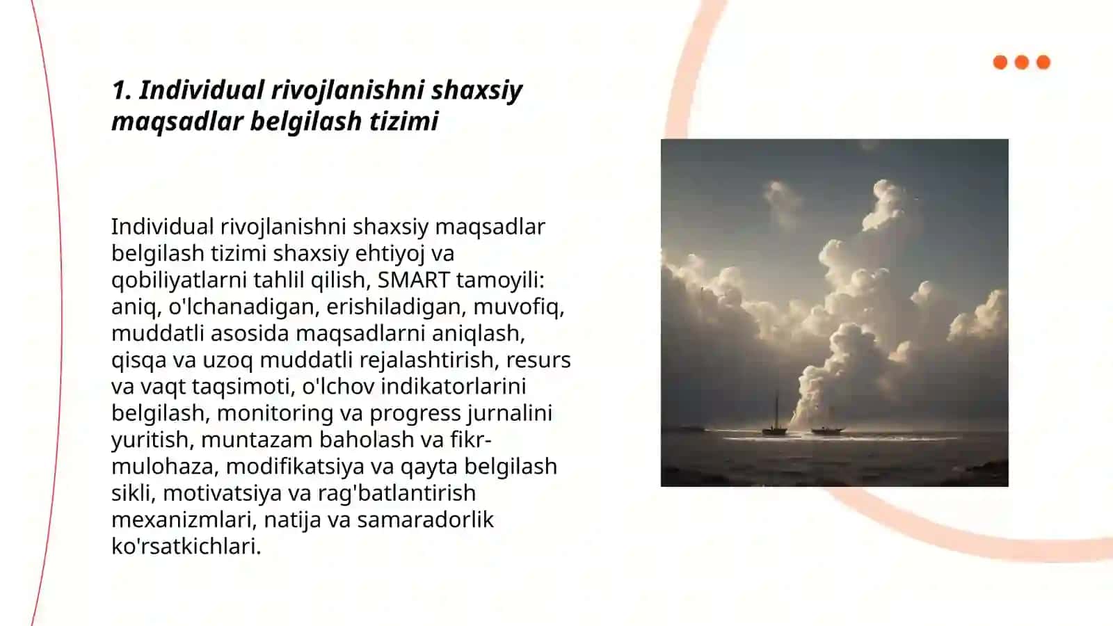 Individual ravajlanuvding uluvma nizamlari 3