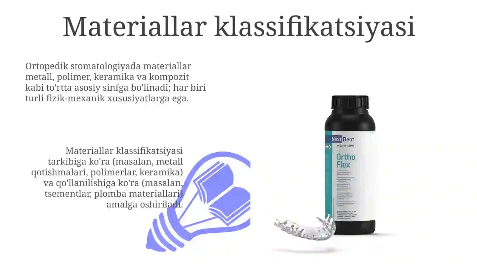 Oropedik stomatologiyada ishlatiladigan materiallar 3