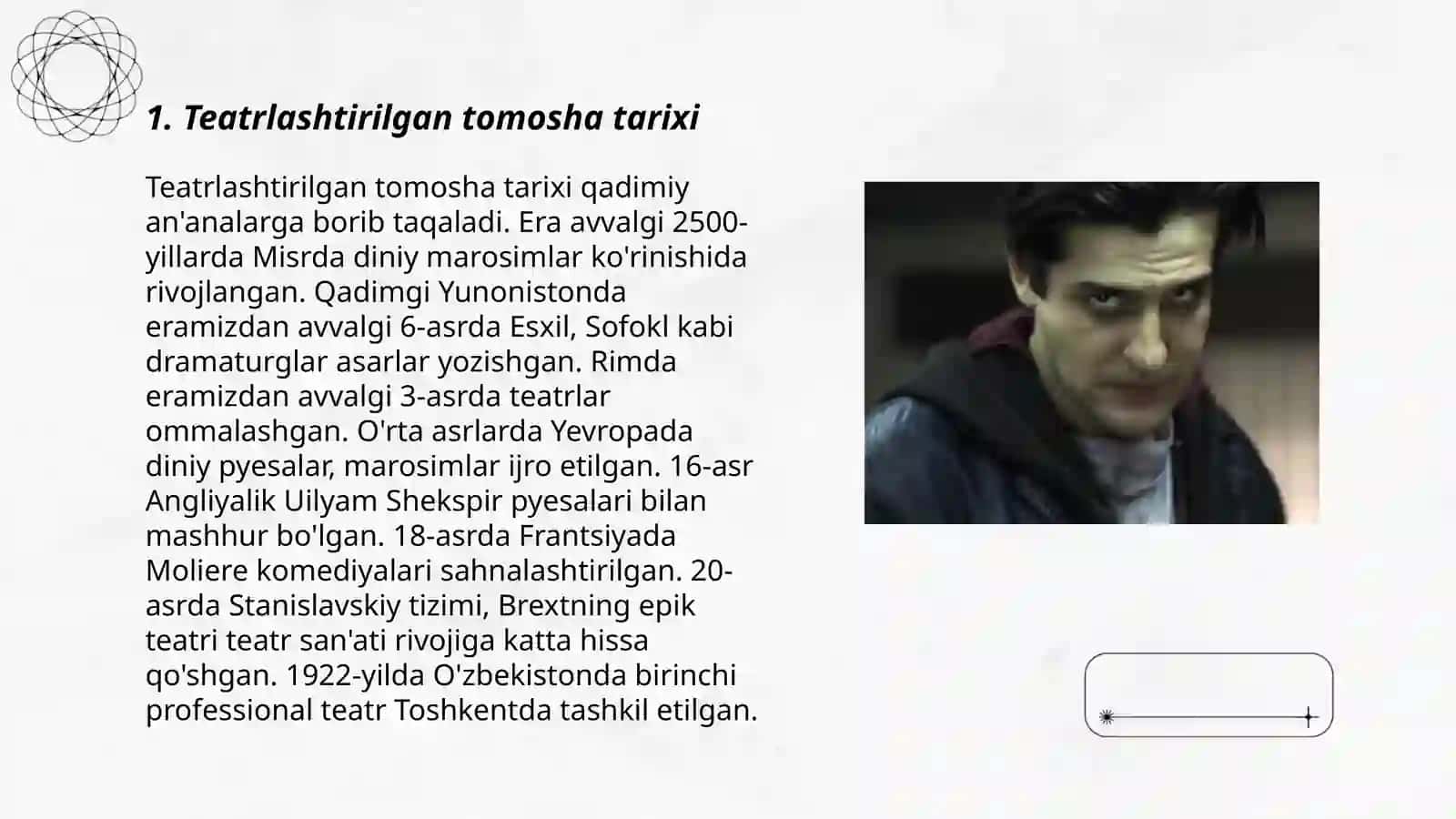 Teatrlashtirilgan tomosha 3