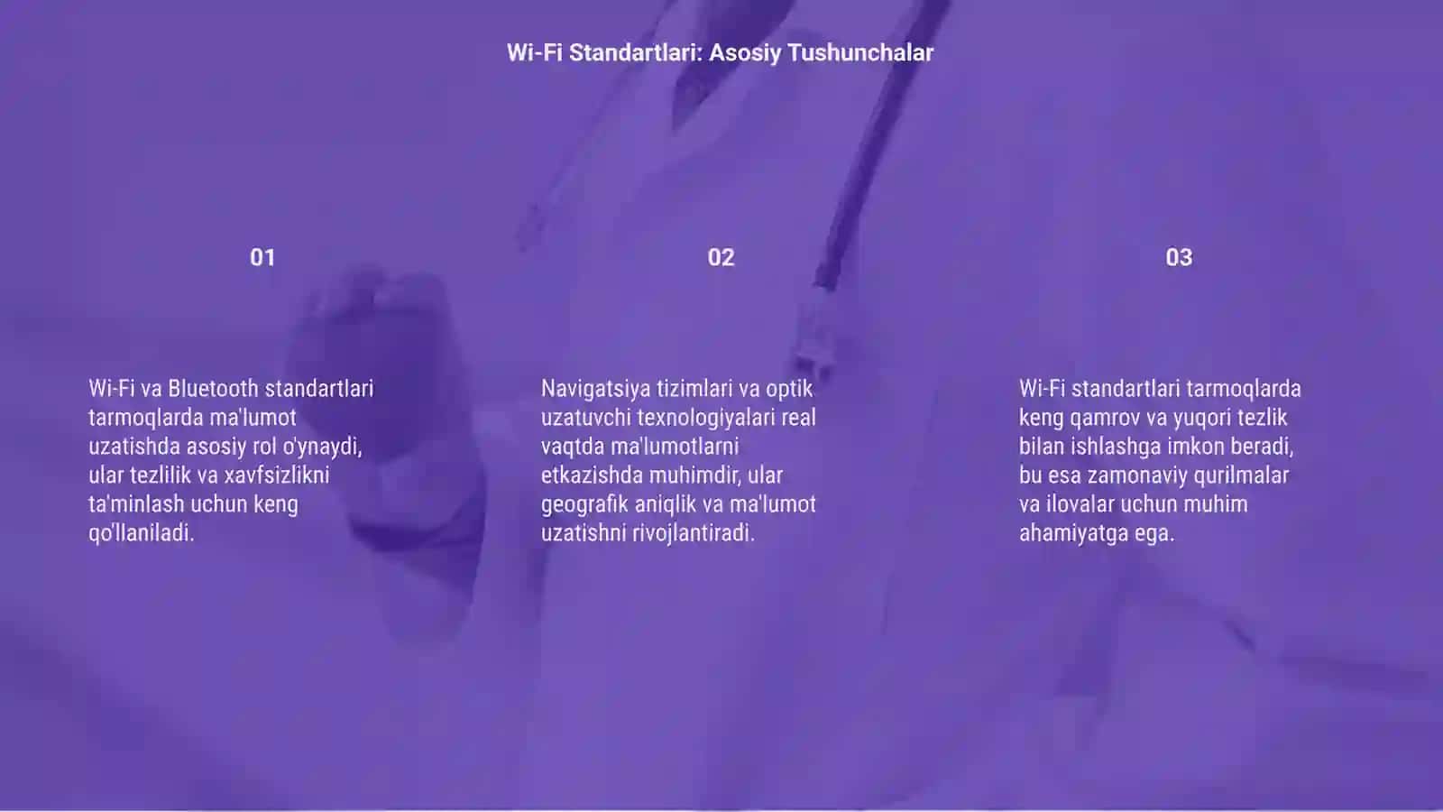 Wi-Fi va Bluetooth standartlari 3