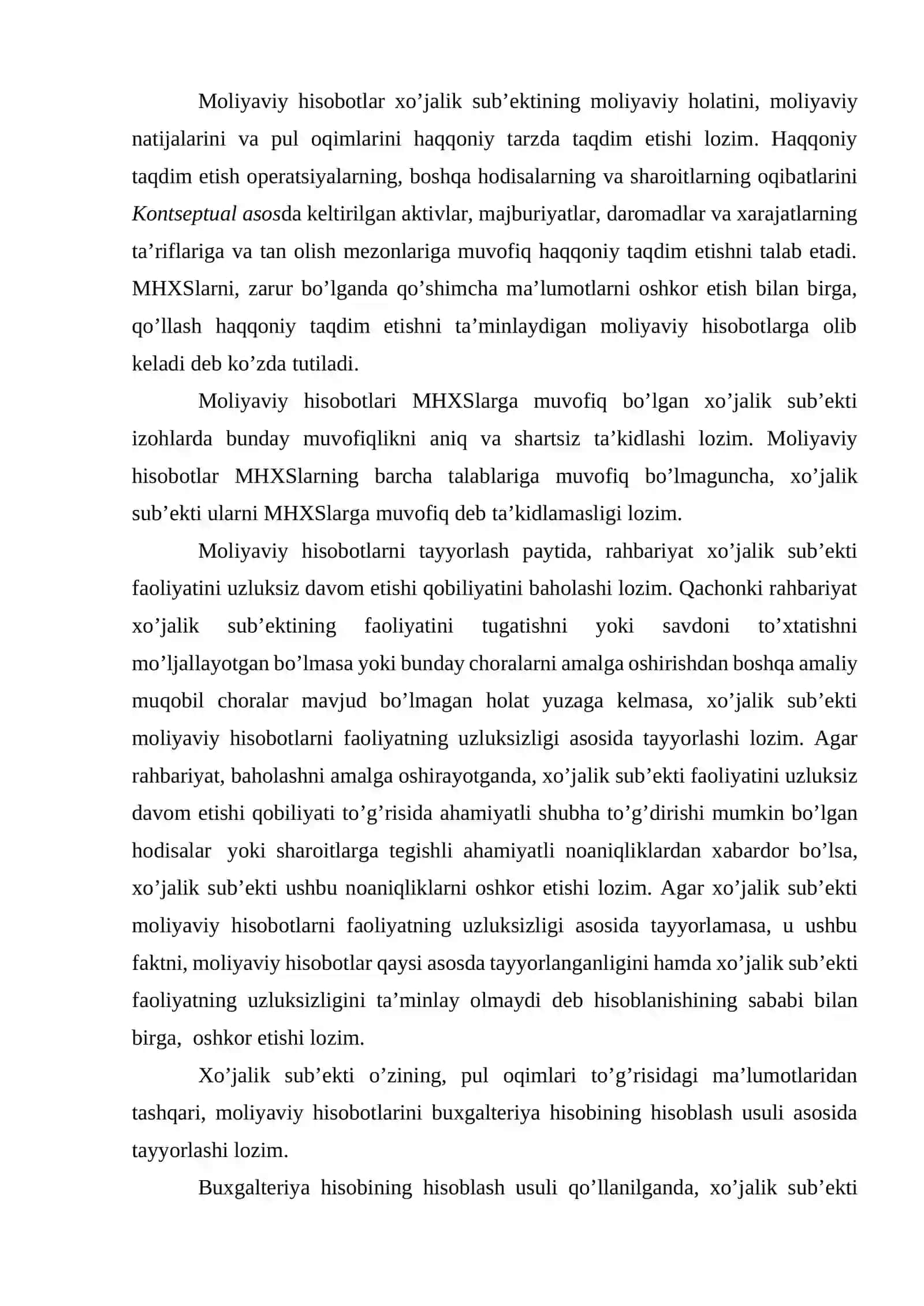 Moliyaviy hisobot elementlari 3