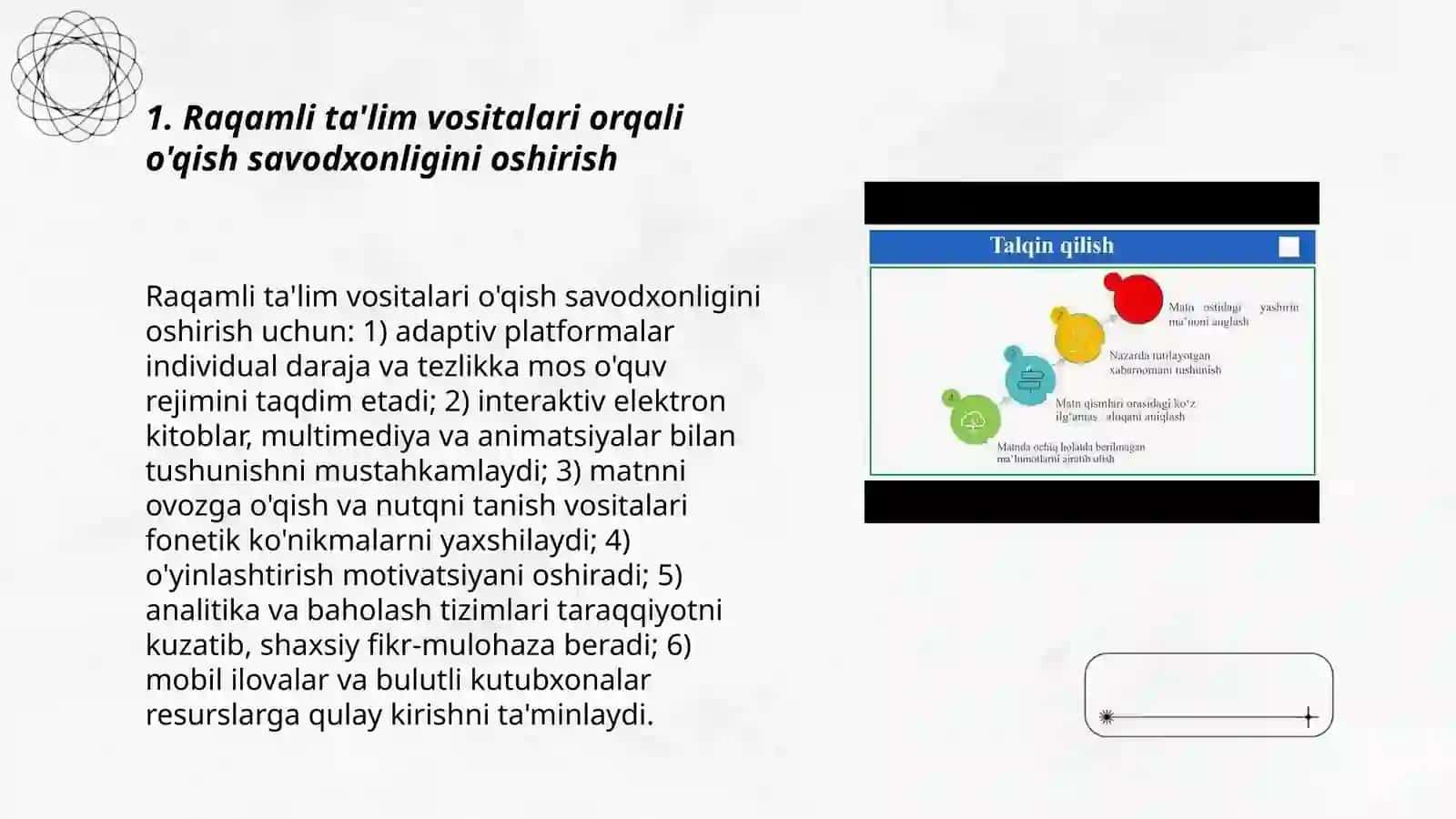 O'qish savodxonligini oshirishda zamonaviy metodlar 3