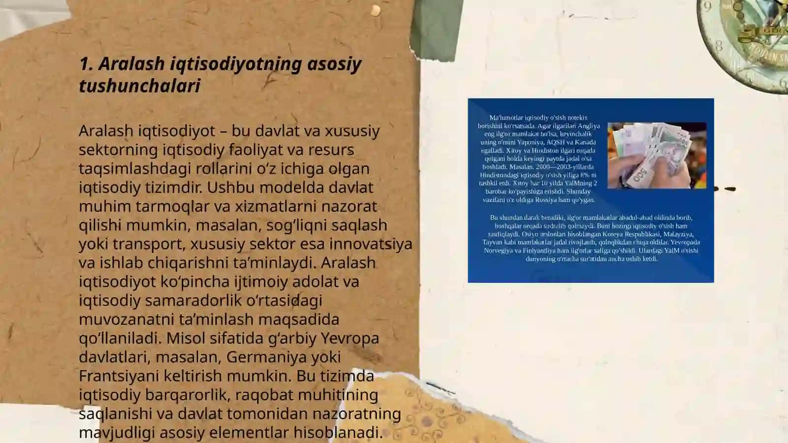 Aralash iqtisodiyot tendensiyalari 3