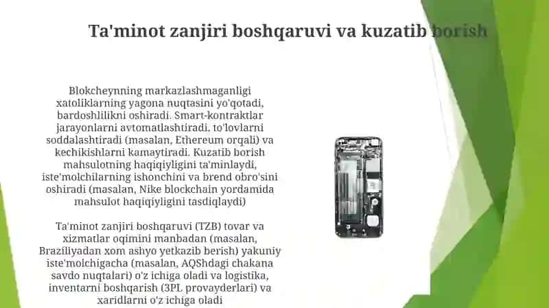 Blokcheyn texnologiyasi va uning qo'llanilishi 3
