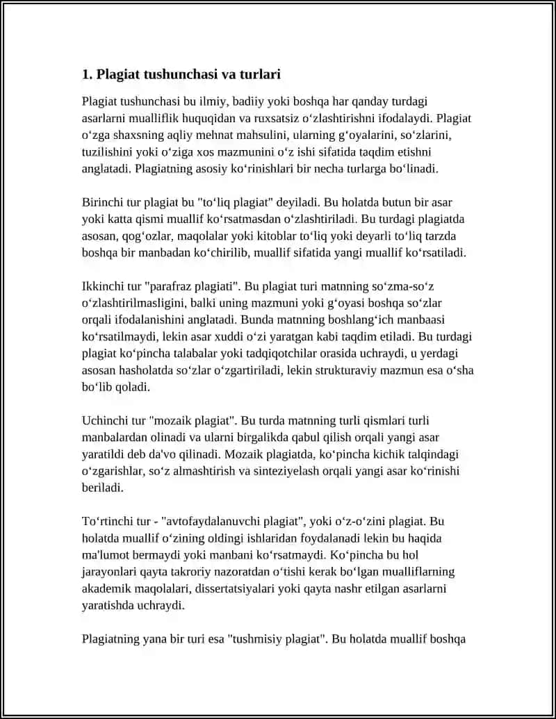 PLAGIAT VA UNING SALBIY OQIBATLARI 3