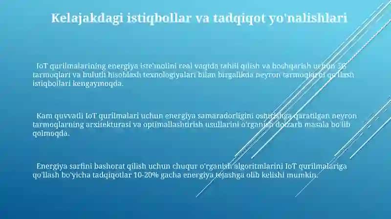 Neyroseti Texnologiyalar va IoT Qurilmalari 3