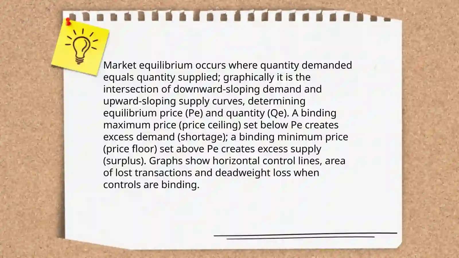 Market equilibrium.Maximum and minimum prices 3