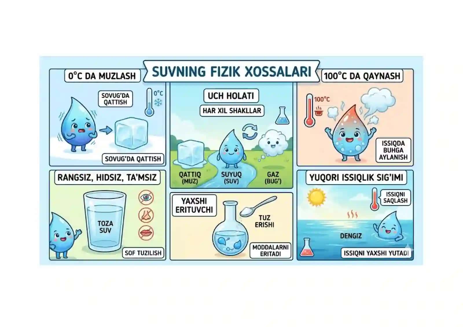 Kimyo fanidan suv xossasi ko'rgazma 3