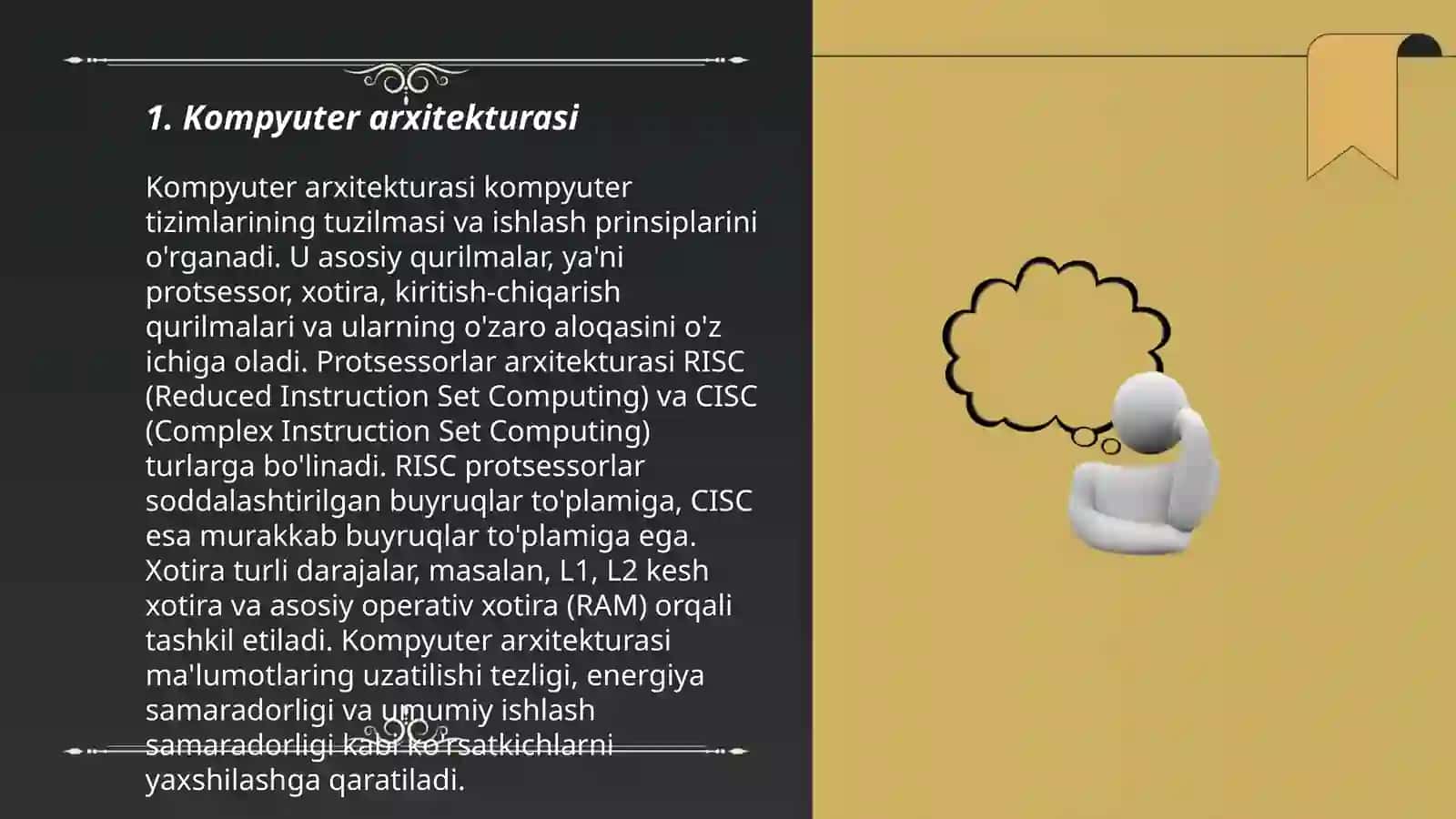Kompyuter arxitekturasi 3