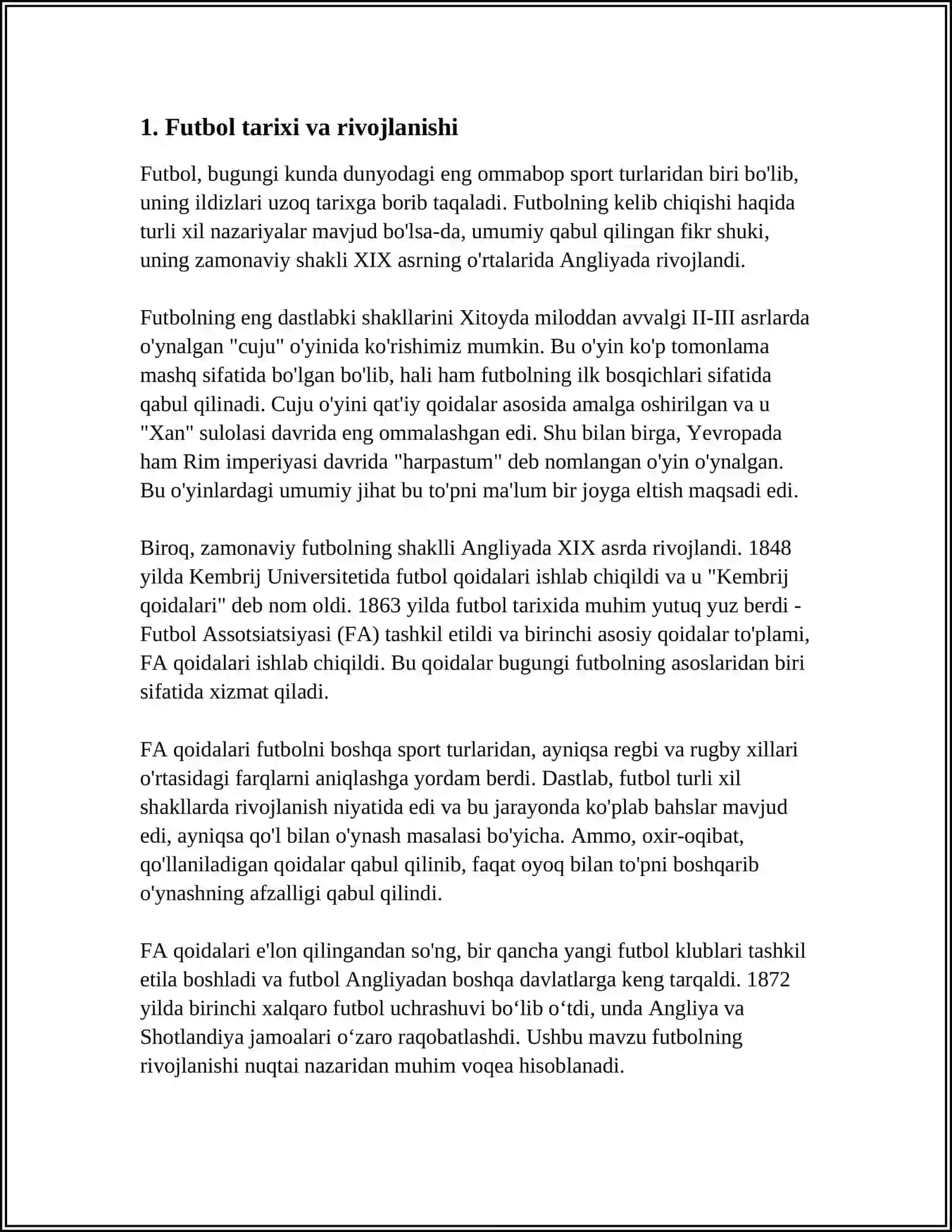 FUDBOL (REFERAT) 3