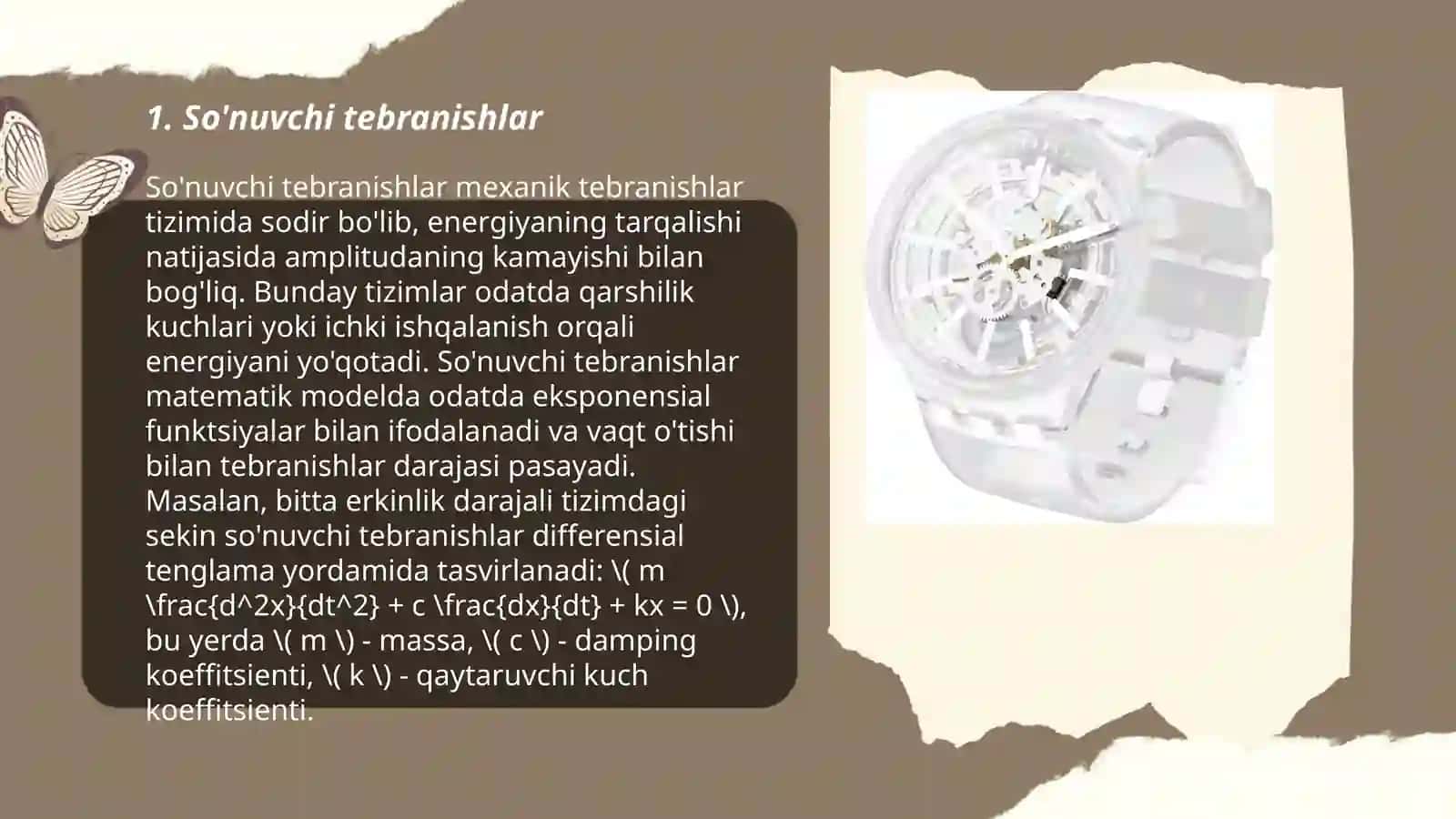 So'nuvchi tebranishlar 3