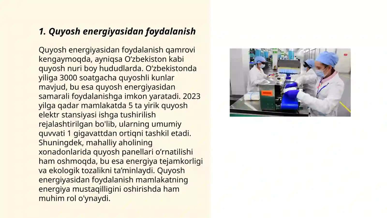 Elektr energiyani ishlab chiqarish jarayoni 3