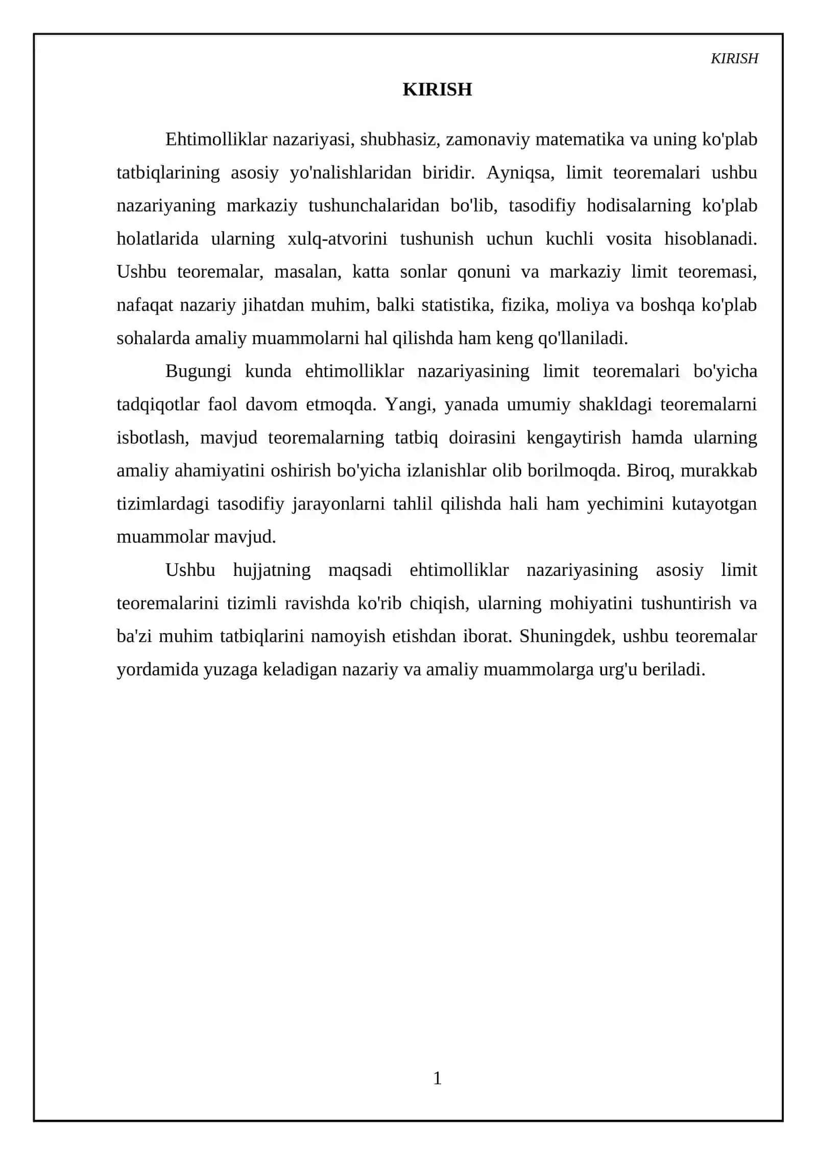Ehtimolliklar nazariyasining limit teoremalari 3