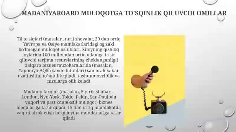 Millatlararo muloqat madanyati 3