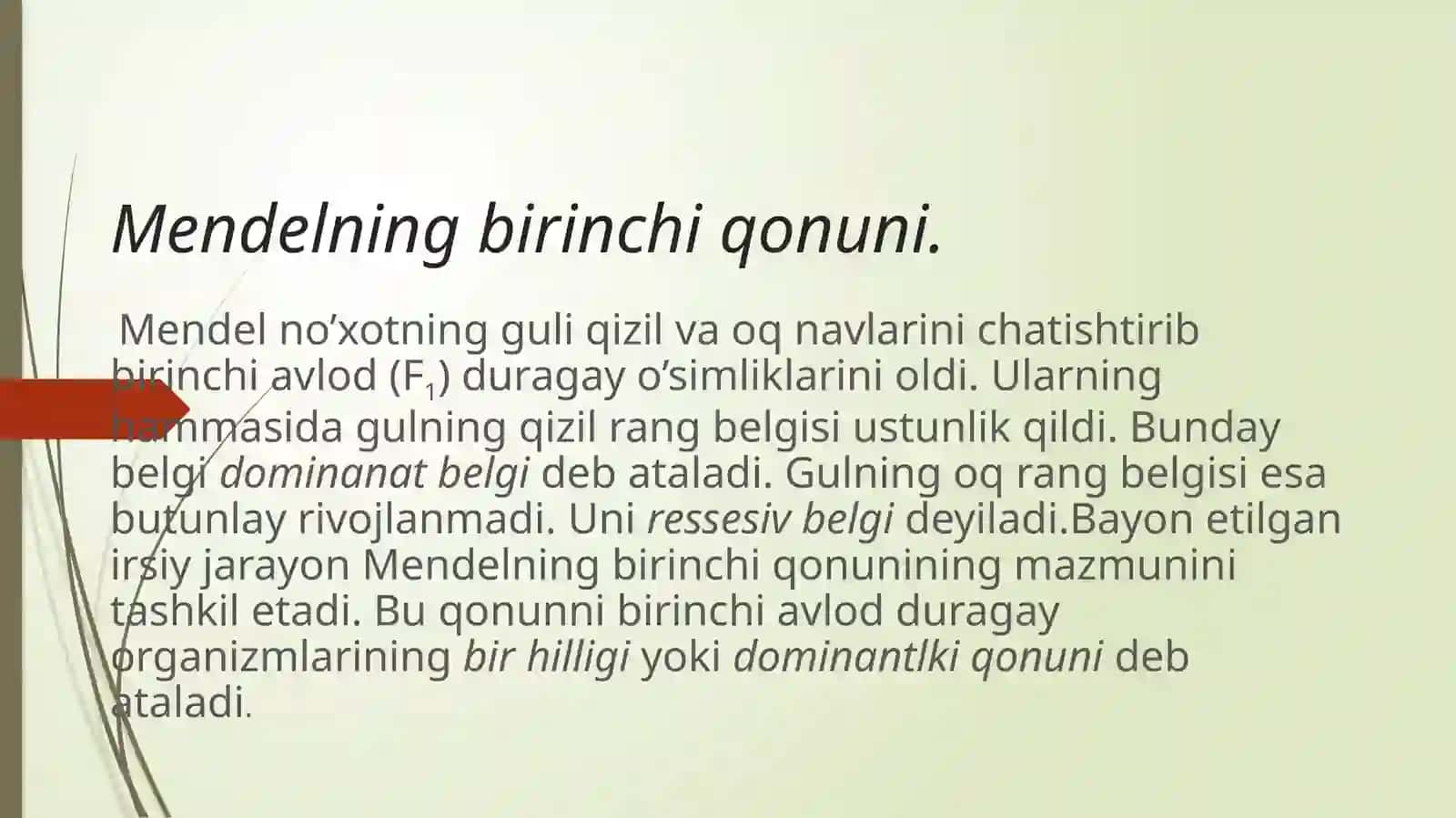Monoduragaychatishtirish.Allelbo`lgangenlarningo`zarota`siri 3