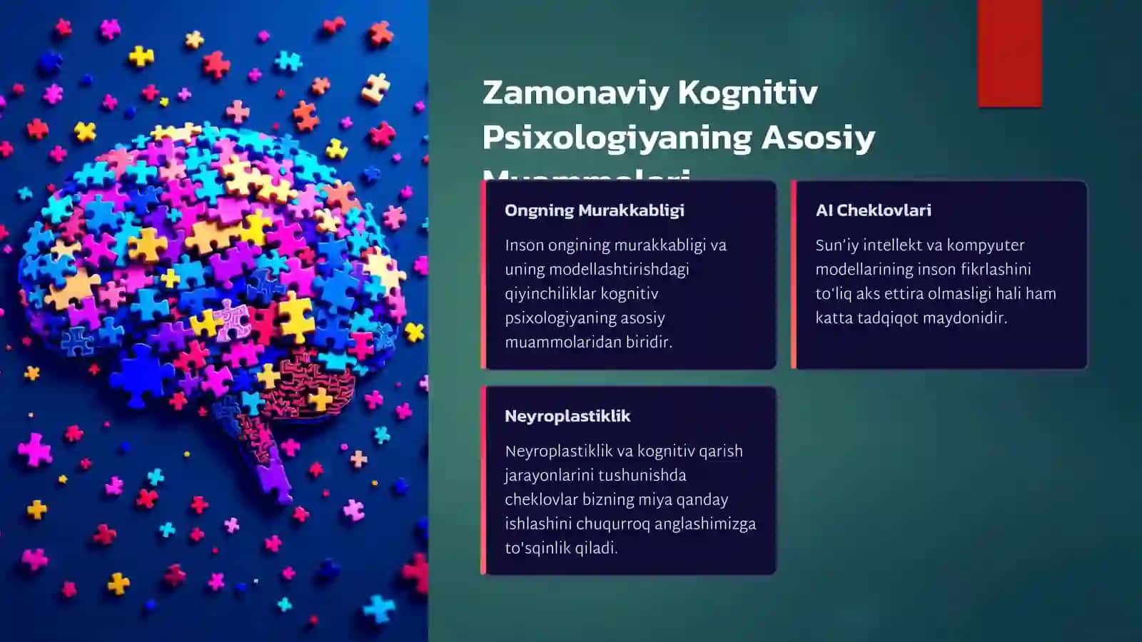 Kognitiv Psixologiyaning Zamonaviy Muammolari 3