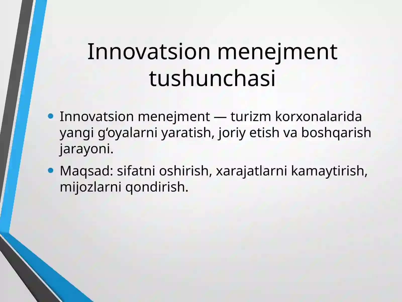 Turizmda innovatsion menejment 3