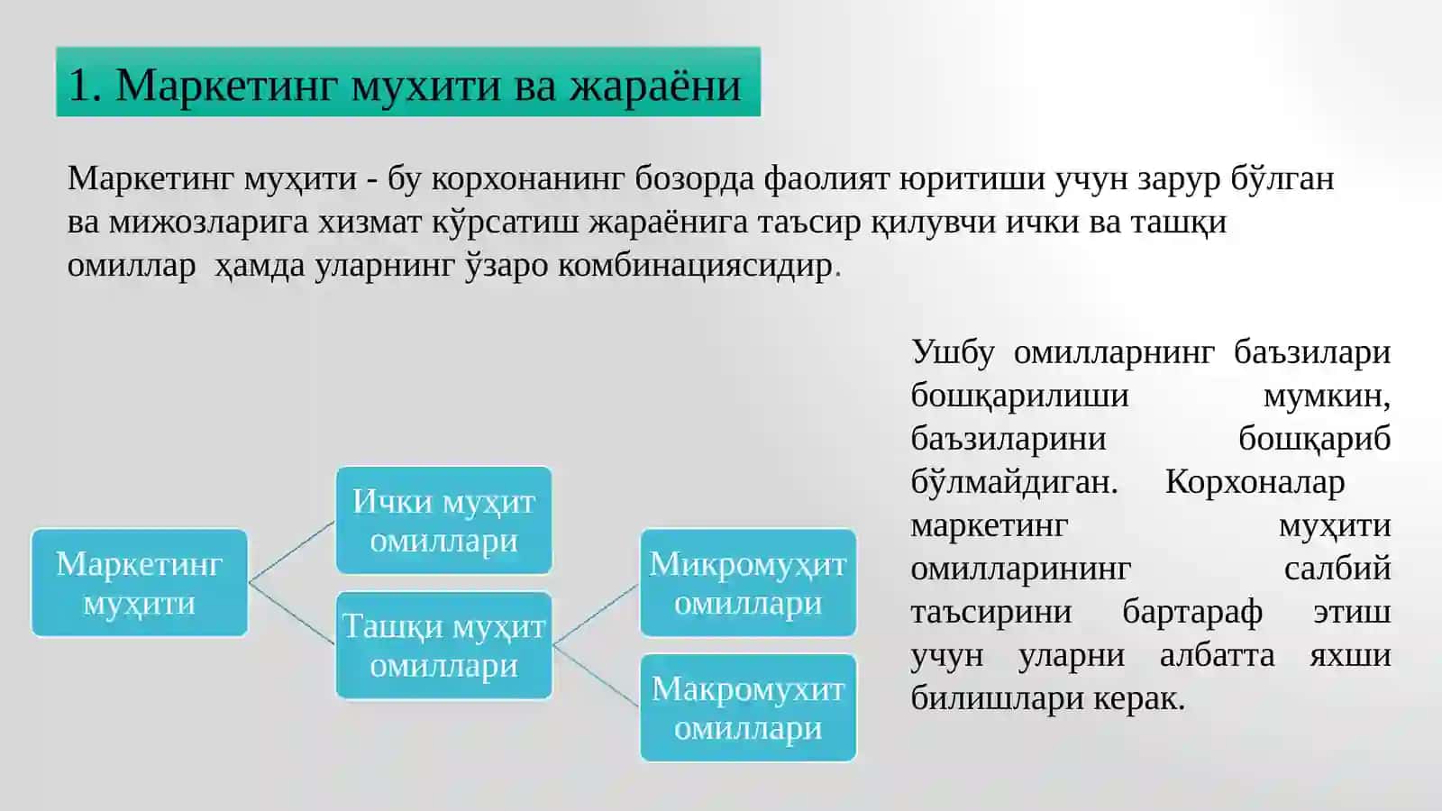 Маркетинг тизими ва сохаси 3