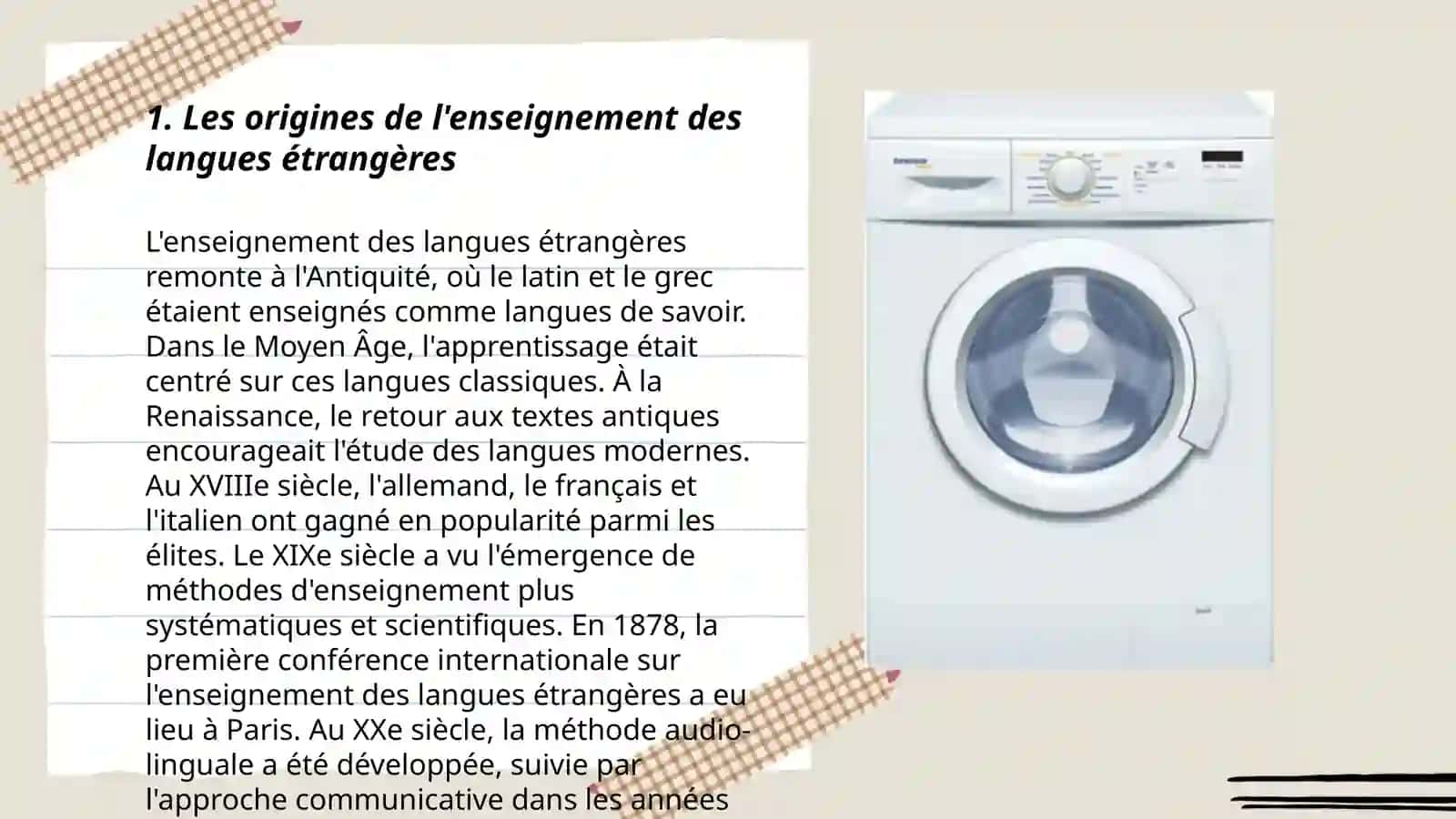 L'histoire breve de l'enseignement des langues étrangères et ses étapes du développement 3
