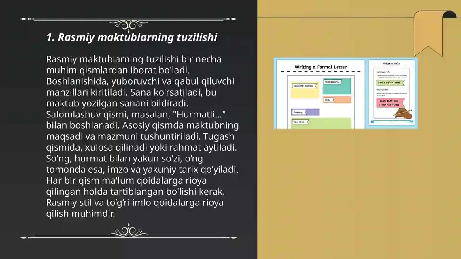 Formal letter writing strategies 3