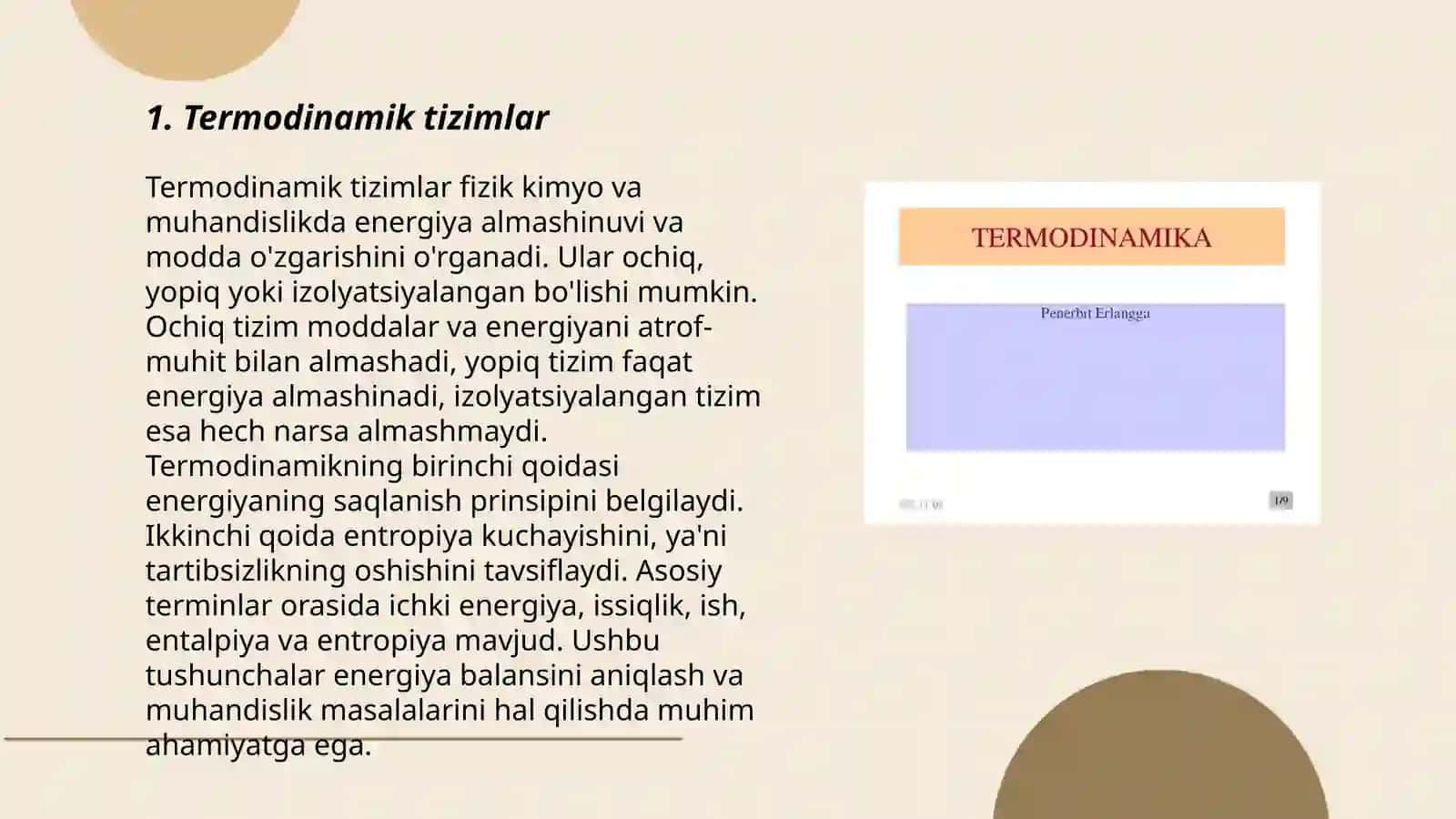 Termodinamika asoslari 3