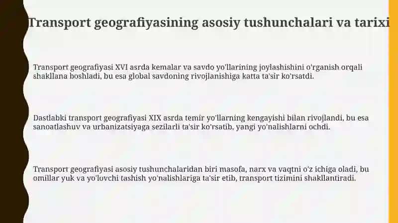 Transport geografiyasi 3