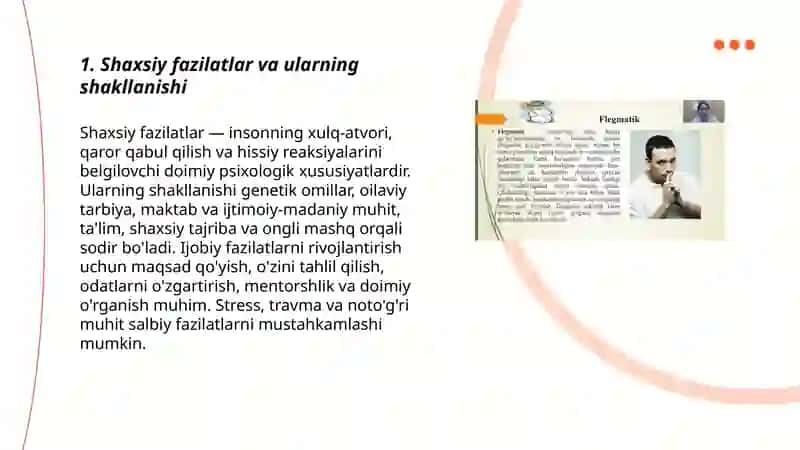 Harakter va Qobilyat 3