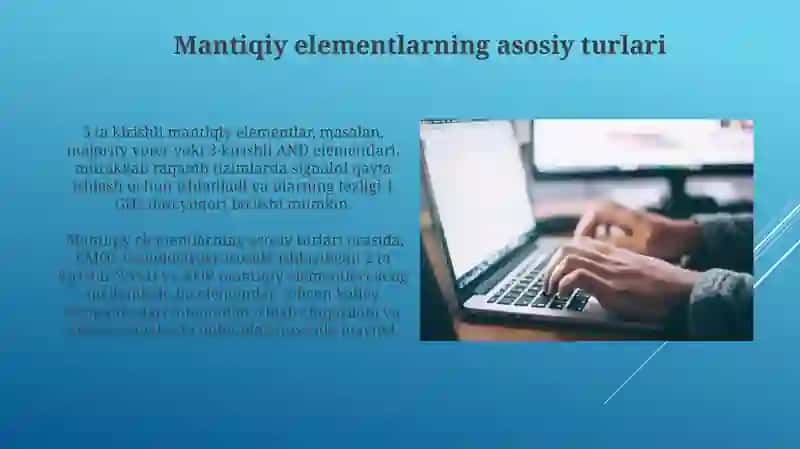 Mantiqiy Elementlar va Ularning Integratsiyasi 3