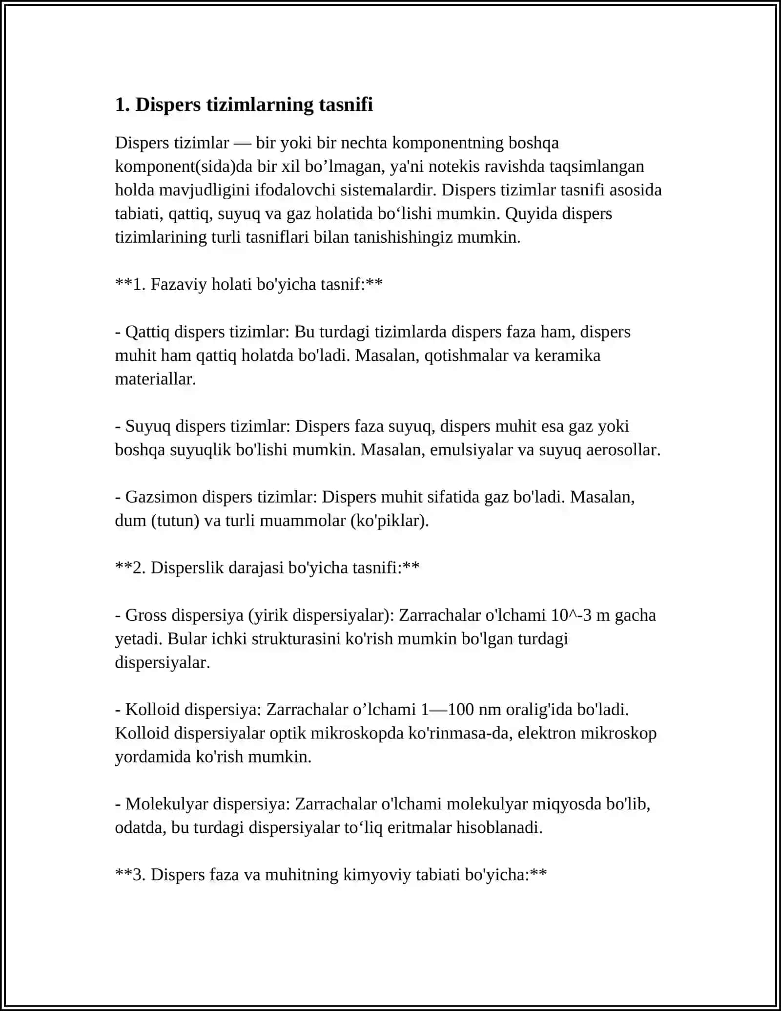 DISPER SISTEMALAR KIMYOSI 3