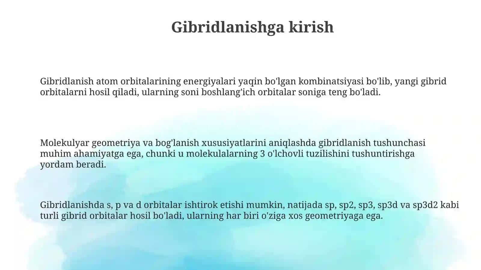 Gibridlanish va uning xillari 3