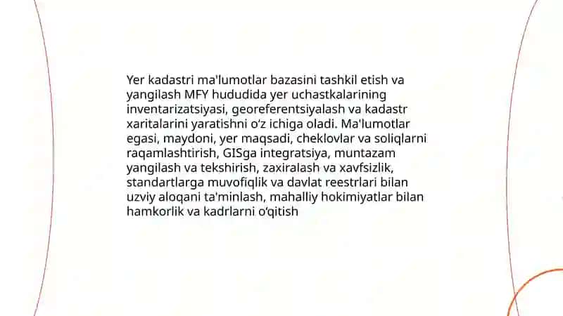 Yer kadastri ma'lumotlar bazasi 3
