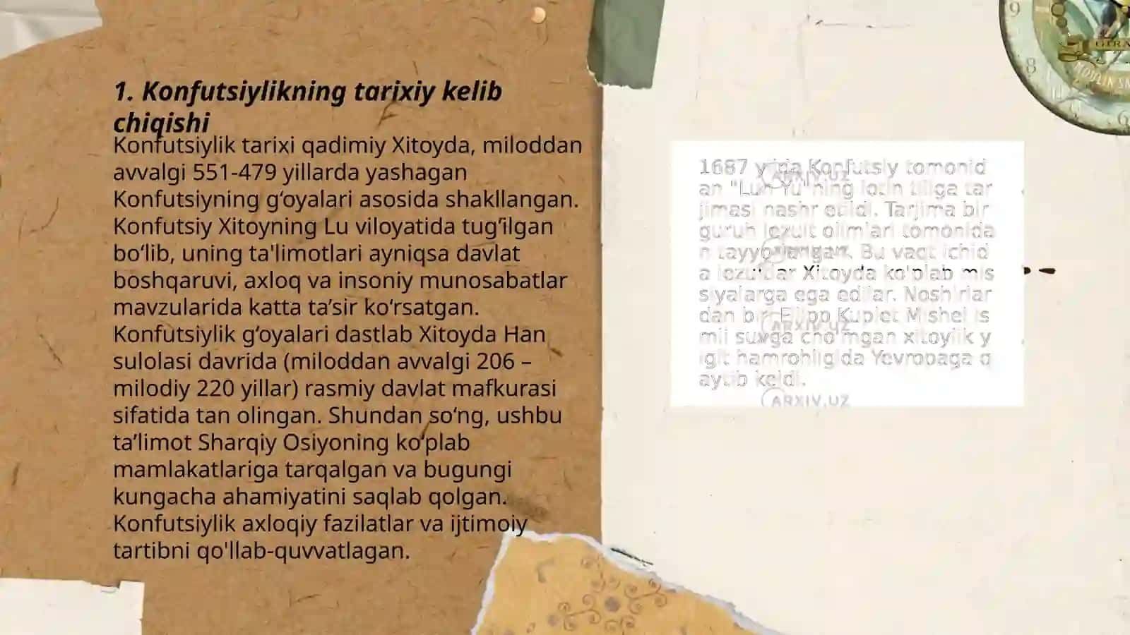 Konfutsiylik vujudga kelishi 3