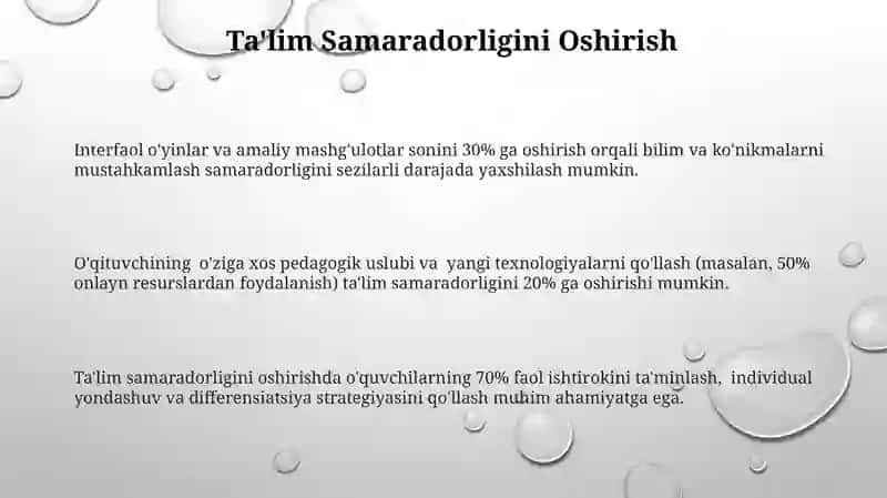 Taʼlimning metod usullari 3